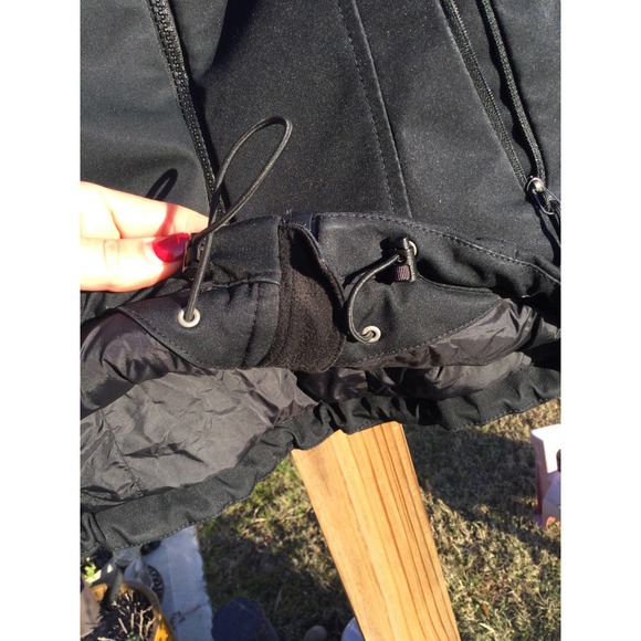 The north face womens zip up coat size XS extra small black primaloft - Picture 5 of 14